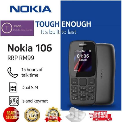 Nokia-106 Dual sim (Original)